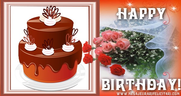 Felicitari de la multi ani - Happy birthday! - mesajeurarifelicitari.com