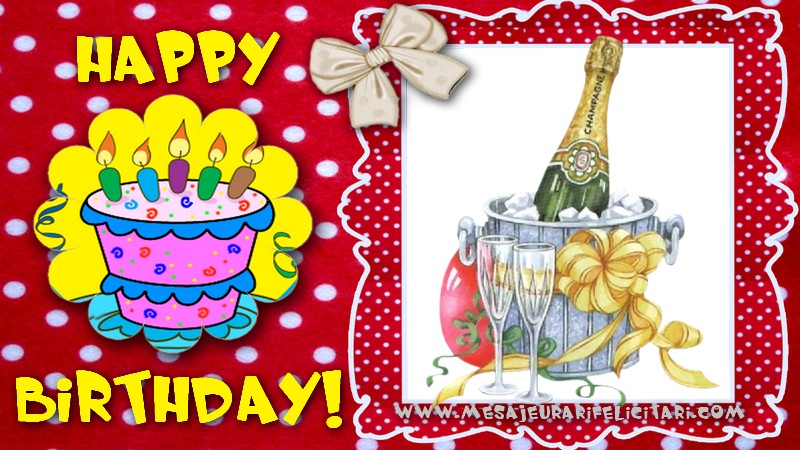 Felicitari de la multi ani - Happy birthday - mesajeurarifelicitari.com