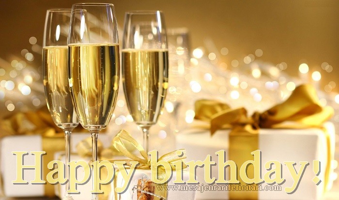 Felicitari de la multi ani in Engleza - Happy birthday!