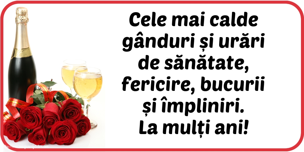 La multi ani La mulți ani!