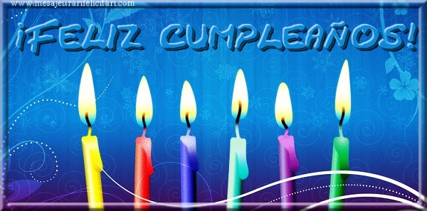 Felicitari de la multi ani in Spaniola - ¡Feliz cumpleaños!