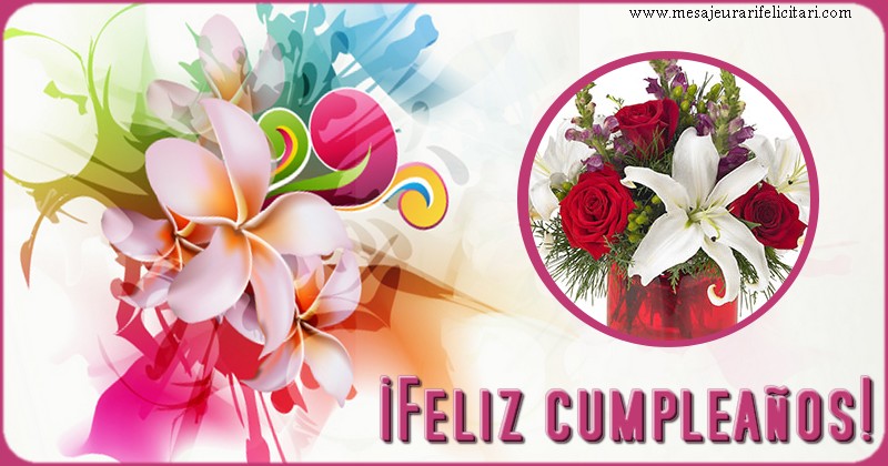 Felicitari de la multi ani in Spaniola - ¡Feliz cumpleaños!