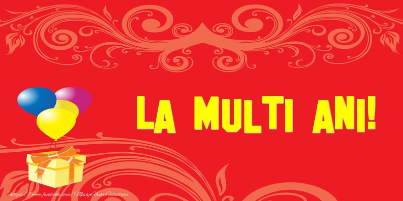 La multi ani!