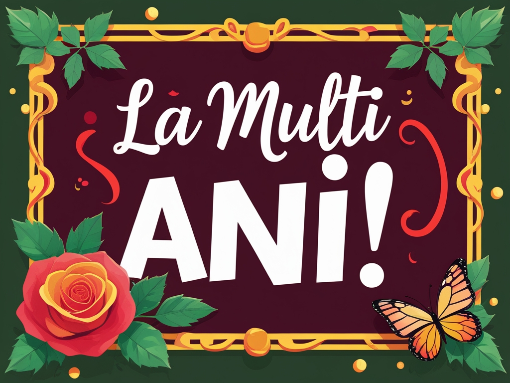 La multi ani