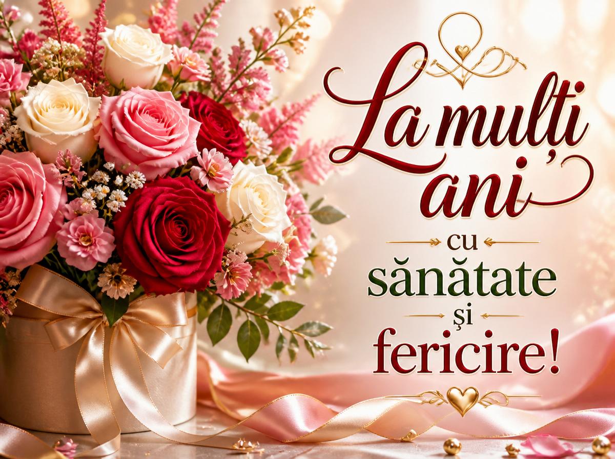 Felicitari de la multi ani - La mulți ani cu sănătate și fericire! - mesajeurarifelicitari.com
