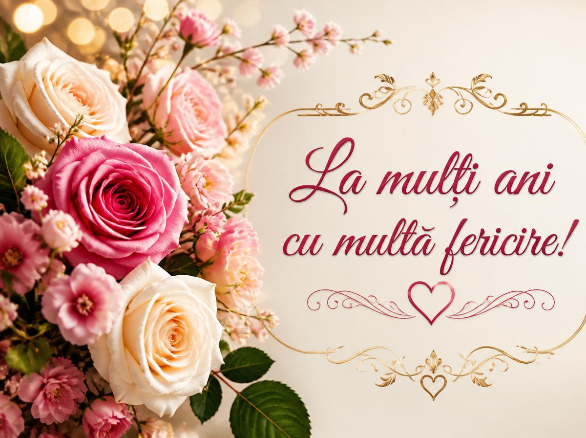 Felicitari de la multi ani - La mulți ani cu multă fericire! - mesajeurarifelicitari.com