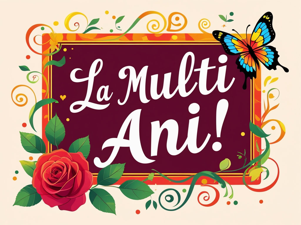 La multi ani