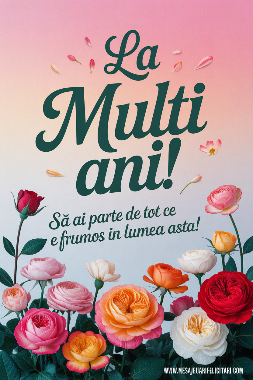 La multi ani
