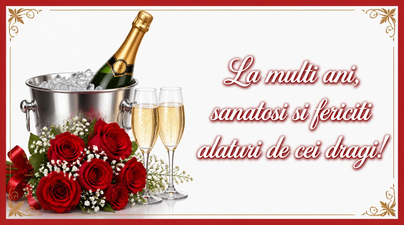 Felicitari de la multi ani - La multi ani, sanatosi si fericiti alaturi de cei dragi! - mesajeurarifelicitari.com