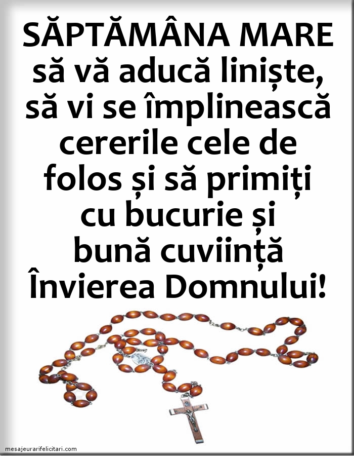 Lunea Mare Fiți binecuvântați!