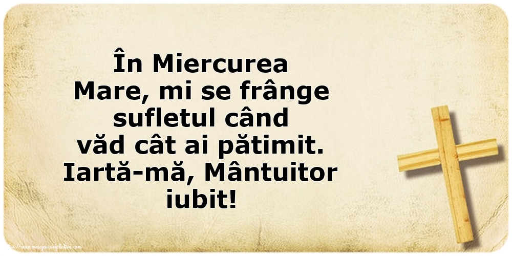 Iartă-mă, Mântuitor iubit!