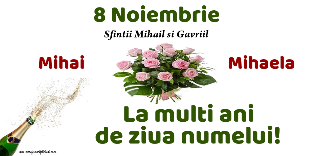 8 Noiembrie - Sfintii Mihail si Gavriil