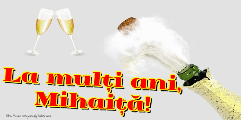 La mulți ani, Mihaiță!