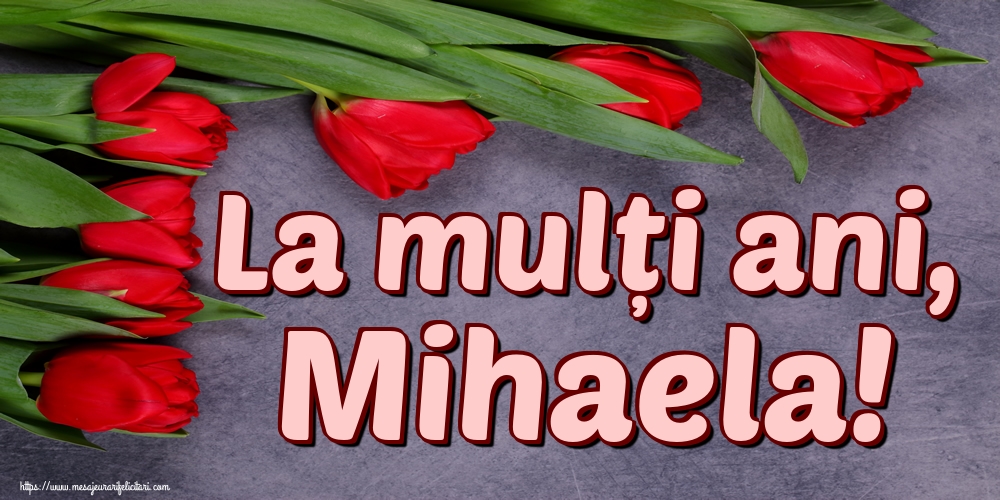 La mulți ani, Mihaela!