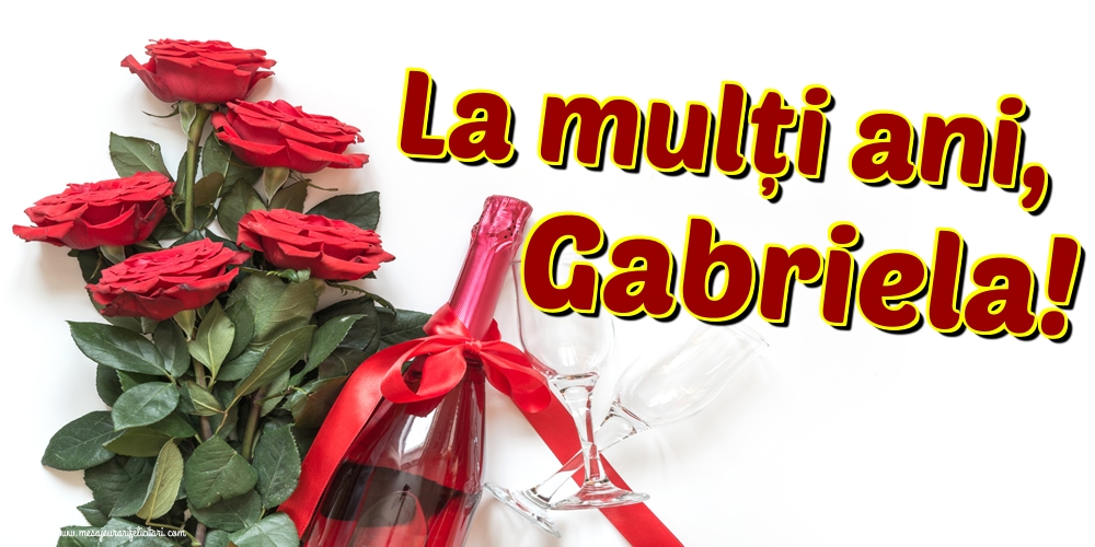 Felicitari de Sfintii Mihail si Gavril - La mulți ani, Gabriela! - mesajeurarifelicitari.com
