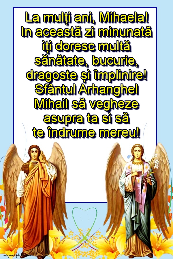 La mulți ani, Mihaela!