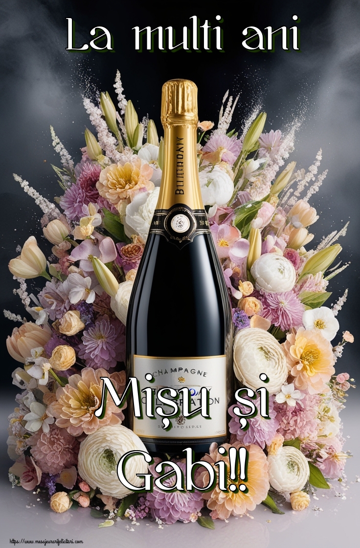 La multi ani Mișu și Gabi!!