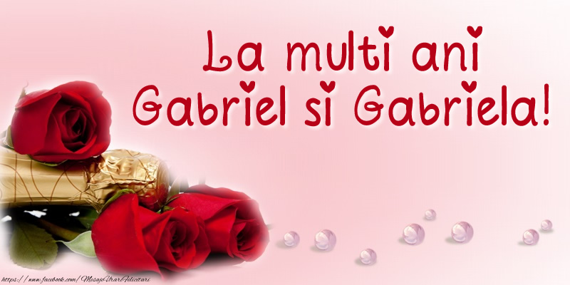 Felicitari de Sfintii Mihail si Gavril - La multi ani Gabriel si Gabriela! - mesajeurarifelicitari.com