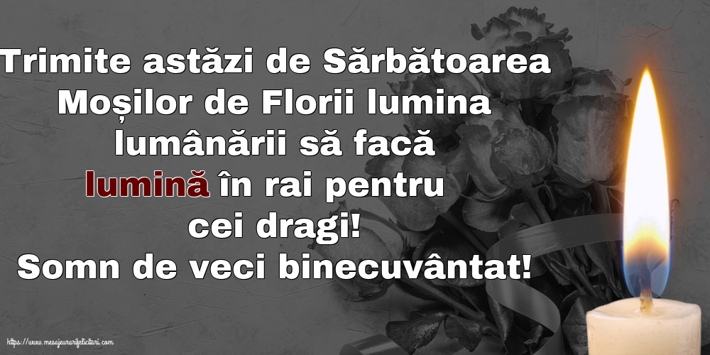 Somn de veci binecuvântat!