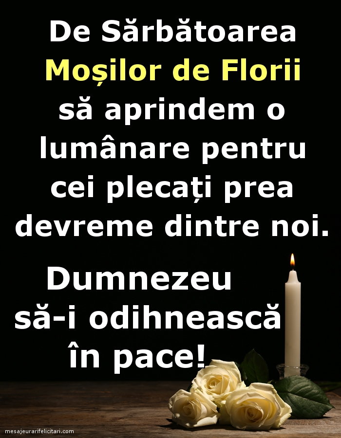 Dumnezeu să-i odihnească în pace!