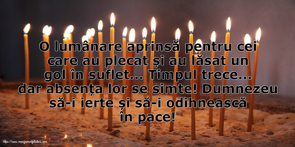 Moșii de iarnă Dumnezeu să-i ierte și să-i odihnească în pace!