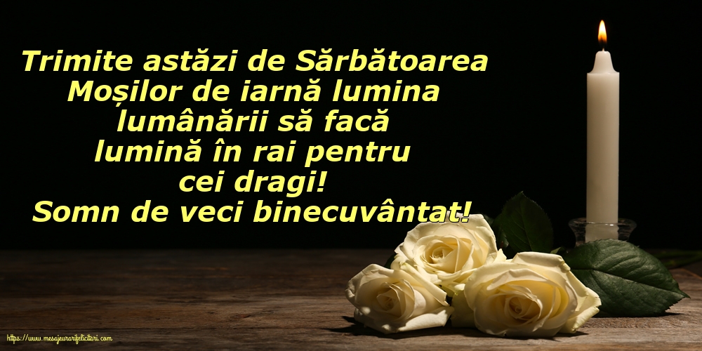 Somn de veci binecuvântat!