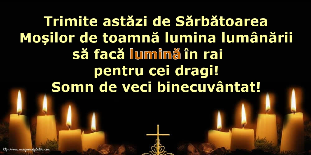 Somn de veci binecuvântat!