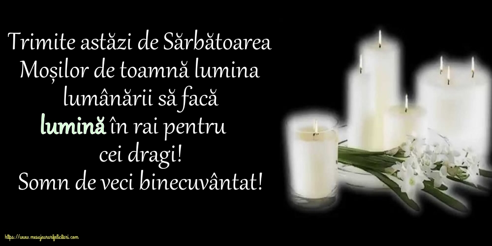 Somn de veci binecuvântat!