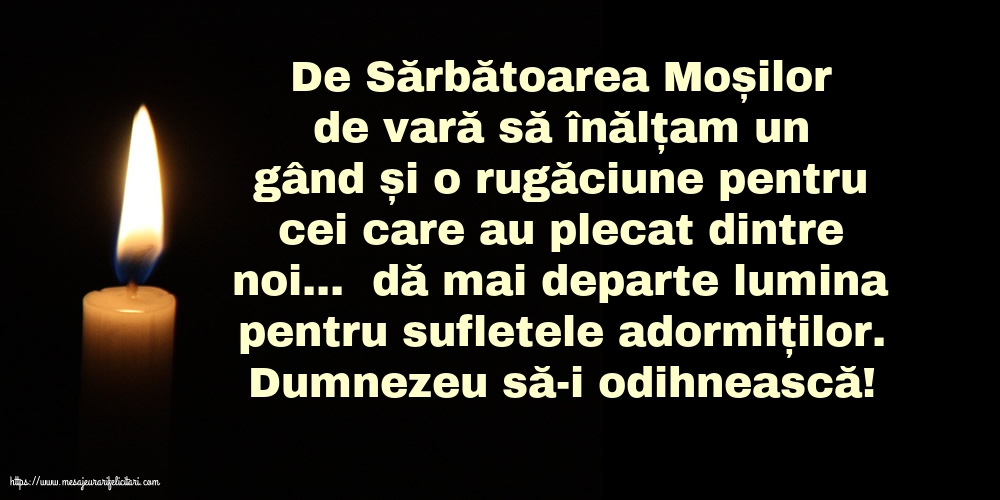 Dumnezeu să-i odihnească!