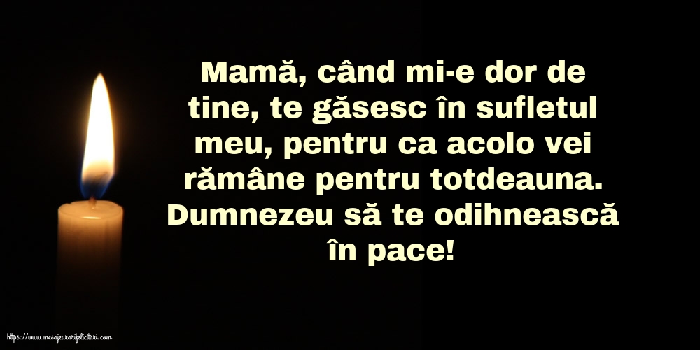 Moșii de vară Dumnezeu să te odihnească în pace!
