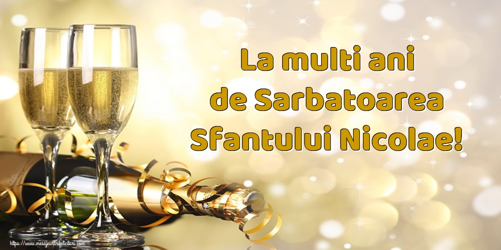 Felicitari de Mos Nicolae - La multi ani de Sarbatoarea Sfantului Nicolae! - mesajeurarifelicitari.com