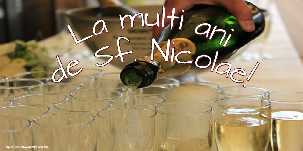 Felicitari de Mos Nicolae - La multi ani de Sf. Nicolae! - mesajeurarifelicitari.com