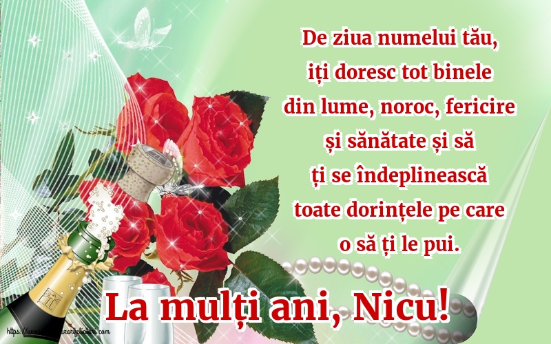 La mulți ani, Nicu!