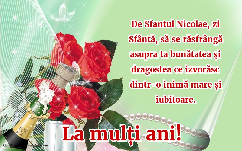 Felicitari de Mos Nicolae - La mulți ani! - mesajeurarifelicitari.com