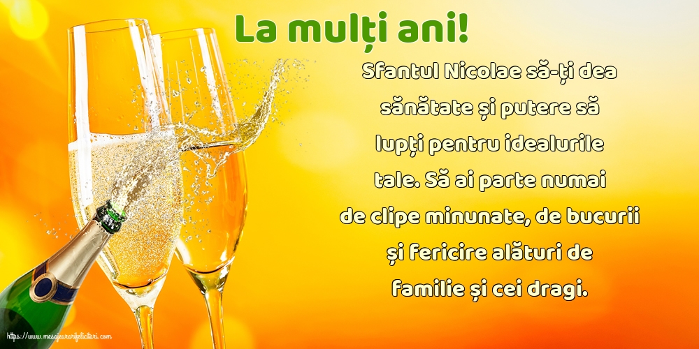 Mos Nicolae La mulți ani!