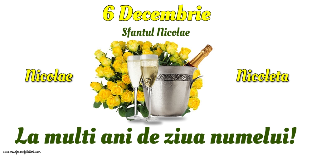 6 Decembrie - Sfantul Nicolae