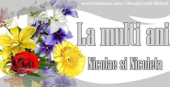 Felicitari de Mos Nicolae - La multi ani Nicolae si Nicoleta - mesajeurarifelicitari.com