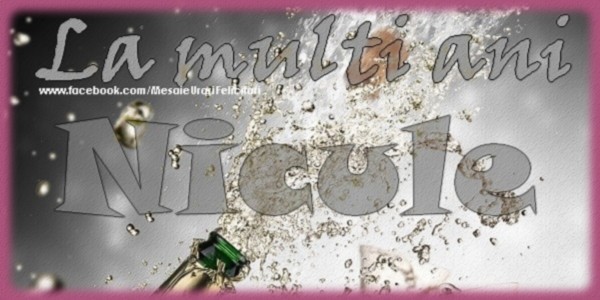 La multi ani Nicule