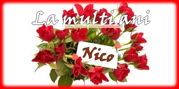 Felicitari de Mos Nicolae - La multi ani Nico - mesajeurarifelicitari.com