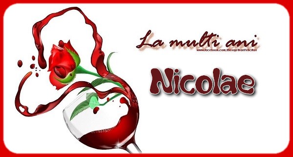 La multi ani Nicolae