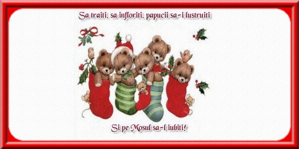 Sa traiti, sa infloriti, papucii sa-i lustruiti si pe Mosul sa iubiti!