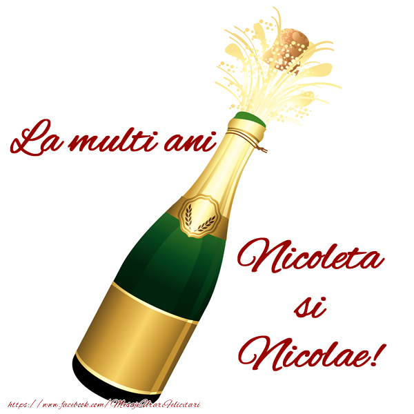 Felicitari de Mos Nicolae - La multi ani Nicoleta si Nicolae! - mesajeurarifelicitari.com