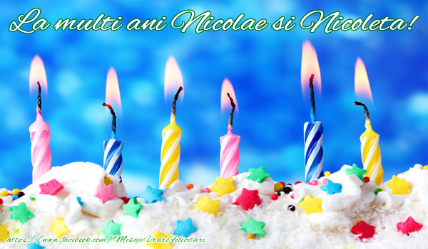 Felicitari de Mos Nicolae - La multi ani Nicolae si Nicoleta! - mesajeurarifelicitari.com