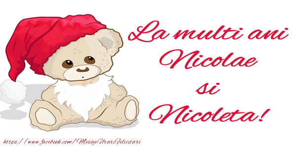 La multi ani Nicolae si Nicoleta!