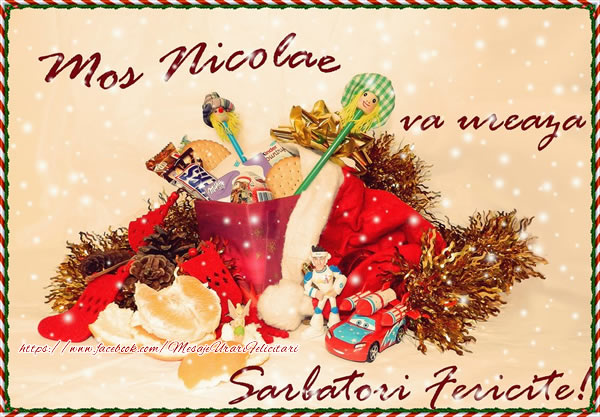 Mon Nicolae va ureaza Sarbatori Fericite!