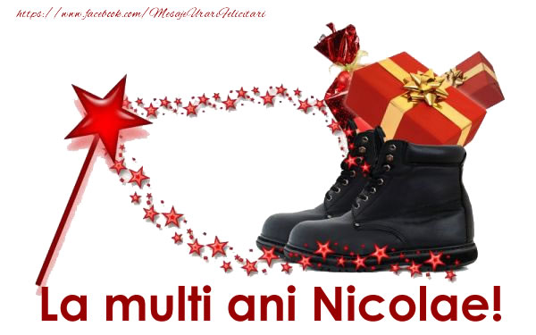 Felicitari de Mos Nicolae - La multi ani Nicolae! - mesajeurarifelicitari.com
