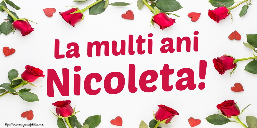 Felicitari de Mos Nicolae - La multi ani Nicoleta! - mesajeurarifelicitari.com
