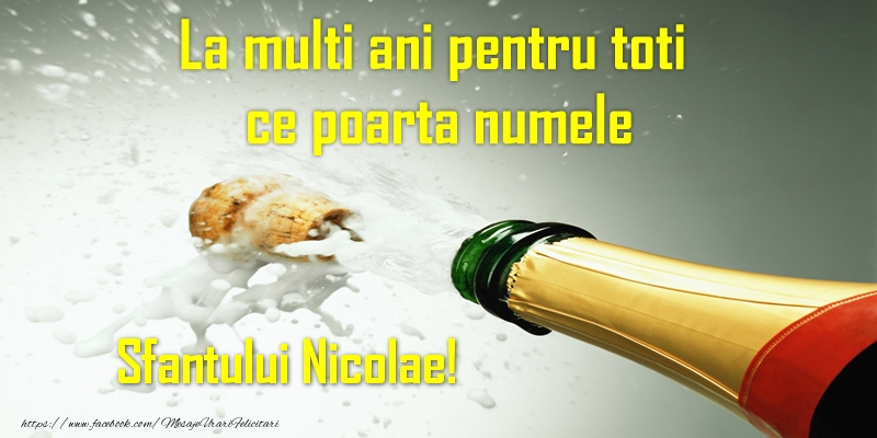 Felicitari de Mos Nicolae - La multi ani pentru toti ce poarta numele Sfantului Nicolae! - mesajeurarifelicitari.com