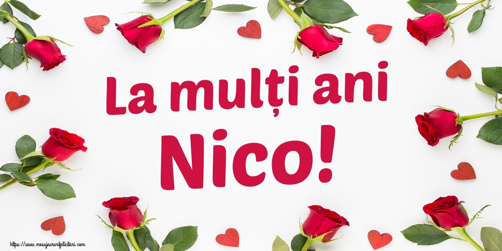 La mulți ani Nico!