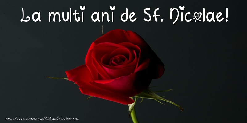 La multi ani de Sf. Nicolae!